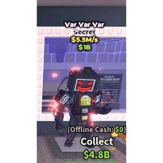 Var Var Var - 5.5+M/s - Secret M1X / Fast delivery!