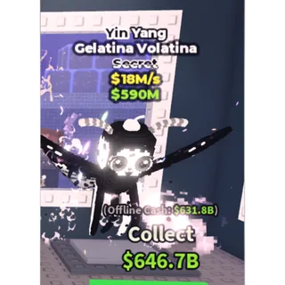 Yin Yang Gelatina Volatina - 18M/s - Secret 1M / Fast delivery!