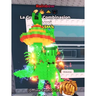 Rainbow La Grande Combinasion - 245M/s - Secret - Taco - Fire - Sombrero - Spider / Fast delivery!