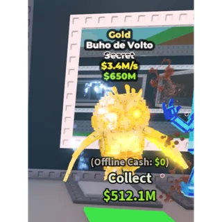 Gold Buho de Volto - 3.4M/s - Secret / Fast delivery!