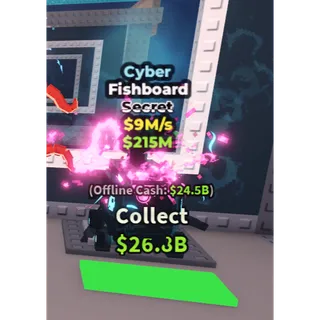 Cyber Fishboard - 9M/s - Secret / Fast delivery!