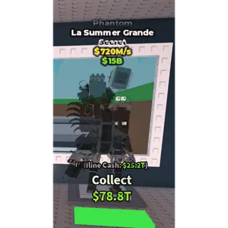 Phantom La Summer Grande - 720M/s - Secret 7M / Fast delivery!