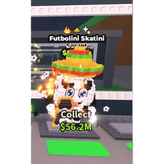 Futbolini Skatini - 56.2M/s - Secret - Fire - Sombrero - Starfall / Fast delivery!
