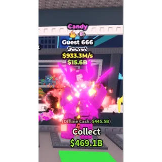 Candy Guest 666 - 933.3M/s - Secret - Fire - Nyan / Fast delivery!