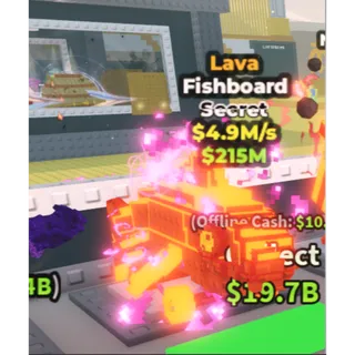 Lava Fishboard- 4.9M/s - Secret / Fast delivery!