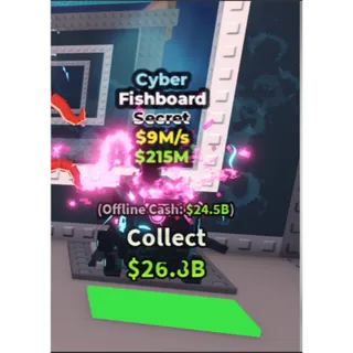 Cyber Fishboard - 9M/s - Secret / Fast delivery!