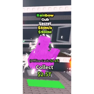 Rainbow Gub - 50M/s - Secret M1X / Fast delivery!