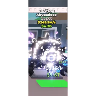 Yin Yang Abyssaloco / ONLY 65 EXIST!!! - 249.9M/s - Secret M1X / Fast delivery!