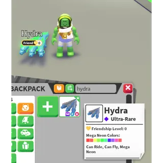 Hydra - Mega Neon Can Fly Can Ride / MFR - Ultra-Rare / Fast delivery!