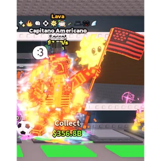 Lava Capitano Americano / RARE Sun Pet Trait!!! - 3.3B/s - Secret - Sun Pet + 9 More 1M / Fast delivery!