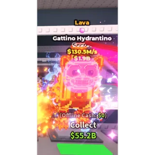 Lava Gattino Hydrantino - 130.5M/s - Secret - Bubblegum NU4 / Fast delivery!