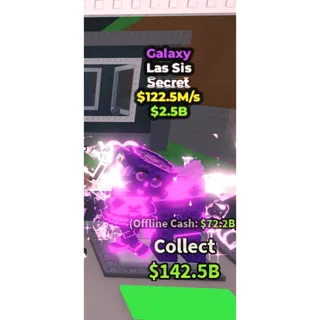 Galaxy Las Sis - 122.5M/s - Secret / Fast delivery!