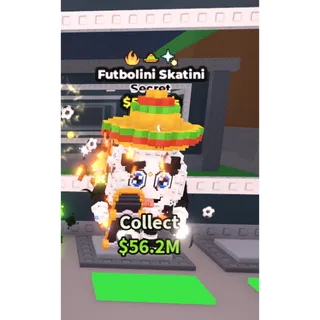 Futbolini Skatini - 56.2M/s - Secret - Fire - Sombrero - Starfall / Fast delivery!