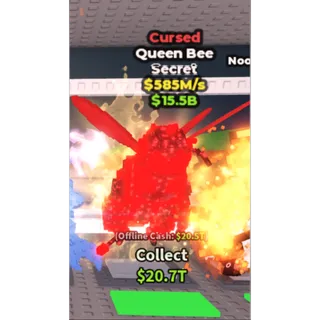 Cursed Queen Bee - 585M/s - Secret 1M / Fast delivery!