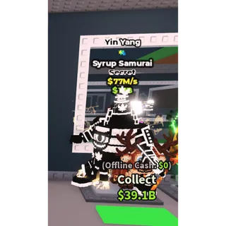 Yin Yang Syrup Samurai - 77M/s - Secret - Glitch 1M / Fast delivery!