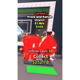 Cursed Pizza and Ranch - 1.1B/s - Secret 2M / Fast delivery!