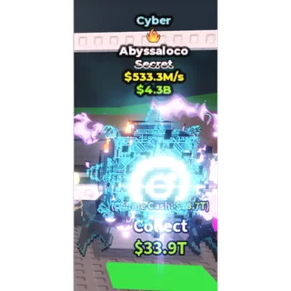 Cyber Abyssaloco - 533.3M/s - Secret - Fire M2X / Fast delivery!