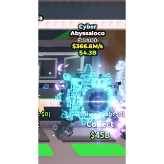 Cyber Abyssaloco - 366.6M/s - Secret / Fast delivery!