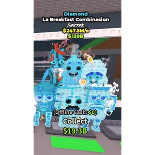 Diamond La Breakfast Combinasion - 247.5M/s - Secret NU2 / Fast delivery!