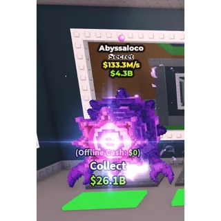 Abyssaloco - 133.3M/s - Secret - Bubblegum / Fast delivery!