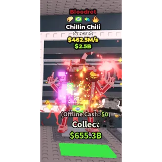 Bloodrot Chillin Chilli - 462.5M/s - Secret - Taco - Brazil - Glitch - Fire 7M / Fast delivery!