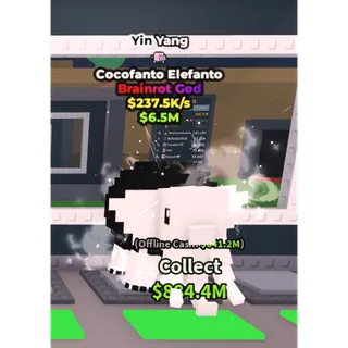 Yin Yang Cocofanto Elefanto - 237.5K/s - Brainrot God - Nyan / Fast delivery!