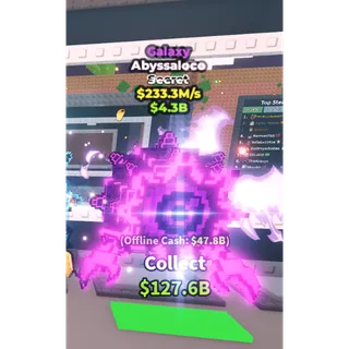 Galaxy Abyssaloco - 233.3M/s - Secret / Fast delivery!