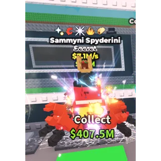 Sammyni Spyderini - 7.1M/s - Secret - Starfall - Crab - Concert - Taco - Fire - Matteo  / Fast delivery!