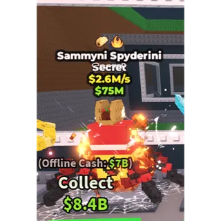 Sammyni Spyderini - 2.6M/s - Secret - Taco - Fire  / Fast delivery!