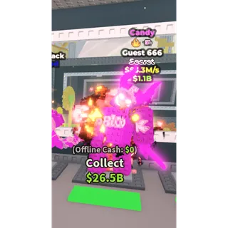 Candy Guest 666 - 93.3M/s - Secret - Fire - Nyan / Fast delivery!