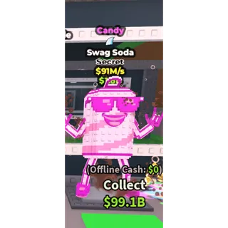 Candy Swag Soda - 91M/s - Secret - Shark / Fast delivery!