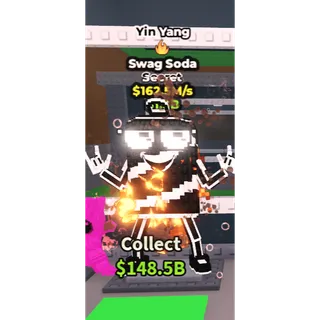 Yin Yang Swag Soda - 162.5M/s - Secret - Fire / Fast delivery!