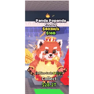 Panda Popanda - 603M/s - Secret - Fire - Bombardiro 2M / Fast delivery!