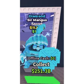 Diamond Sir Mangus - 11.2M/s - Secret M1X / Fast delivery!