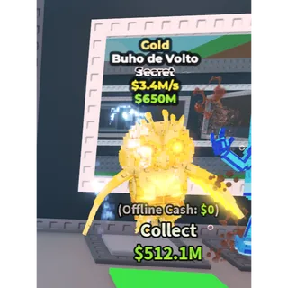 Gold Buho de Volto - 3.4M/s - Secret / Fast delivery!