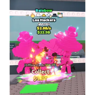 Rainbow Los Hackers / ONLY 13 EXIST!!! - 2.8B/s - Secret - 7 Traits 10M / Fast delivery!
