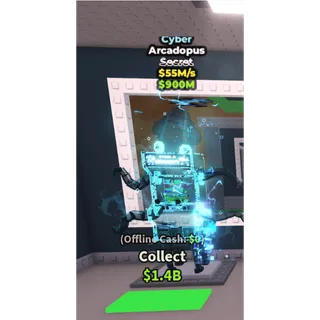 Cyber Arcadopus - 55M/s - Secret / Fast delivery!