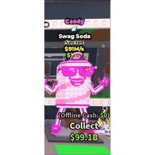 Candy Swag Soda - 91M/s - Secret - Shark / Fast delivery!