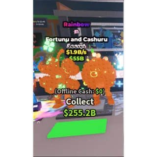 Rainbow Fortunu and Cashuru - 1.9B/s - Secret - Nyan / Fast delivery!