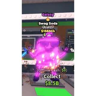 Galaxy Swag Soda - 156M/s - Secret - Fire / Fast delivery!