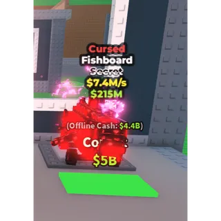 Cursed Fishboard - 7.4M/s - Secret / Fast delivery!