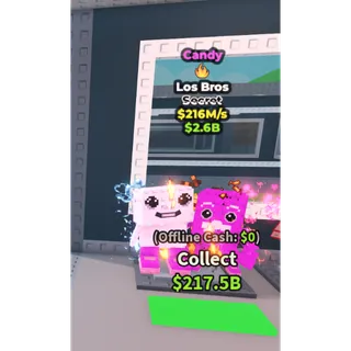 Candy Los Bros - 216M/s - Secret - Fire / Fast delivery!