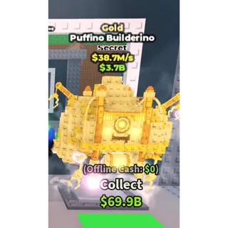 Gold Puffino Builderino - 38.7M/s - Secret NU2 / Fast delivery!