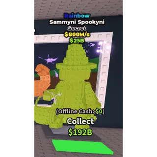 Rainbow Sammyni Spookyni - 800M/s - Secret M4X