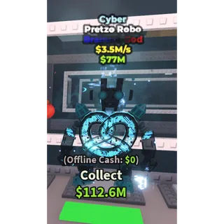 Cyber Pretzo Robo - 3.5M/s - Brainrot God / Fast delivery!