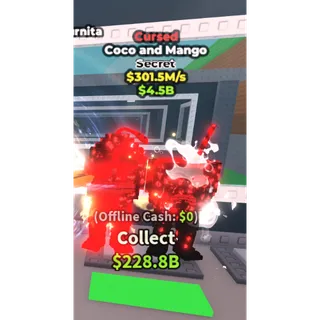 Cursed Coco and Mango - 301.5M/s - Secret / Fast delivery!