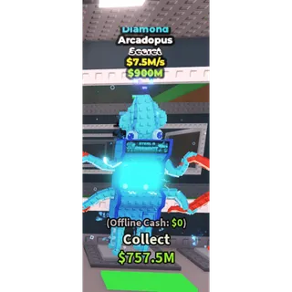 Diamond Arcadopus - 7.5M/s - Secret / Fast delivery!