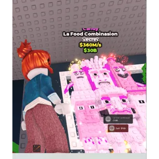Candy La Food Combinasion / ONLY 54 EXIST!!! - 360M/s - Secret 2M / Fast Delivery!