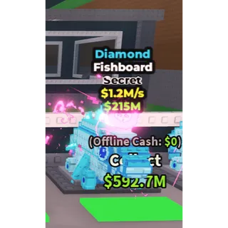 Diamond Fishboard - 1.2M/s - Secret / Fast delivery!