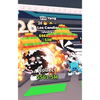 Yin Yang Los Candies WITH RARE 26 TRAIT! - 563.5M/s - Secret - 26 - Fire - Sombrero - Bombardiro / Fast delivery!